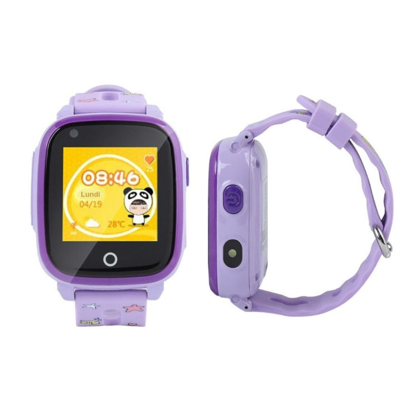 Montre Connectée Enfant GPS C80 4G violet