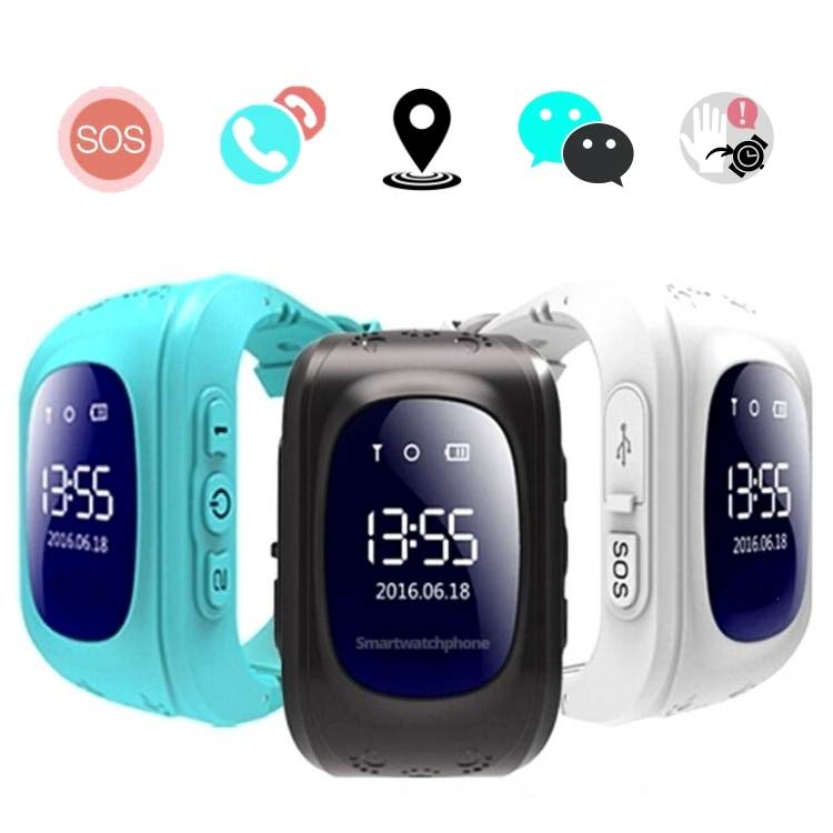LUXXOZ Kids Smartwatch - Montre GPS Enfant - Tracker GPS Enfant - Avec WiFi  - Avec